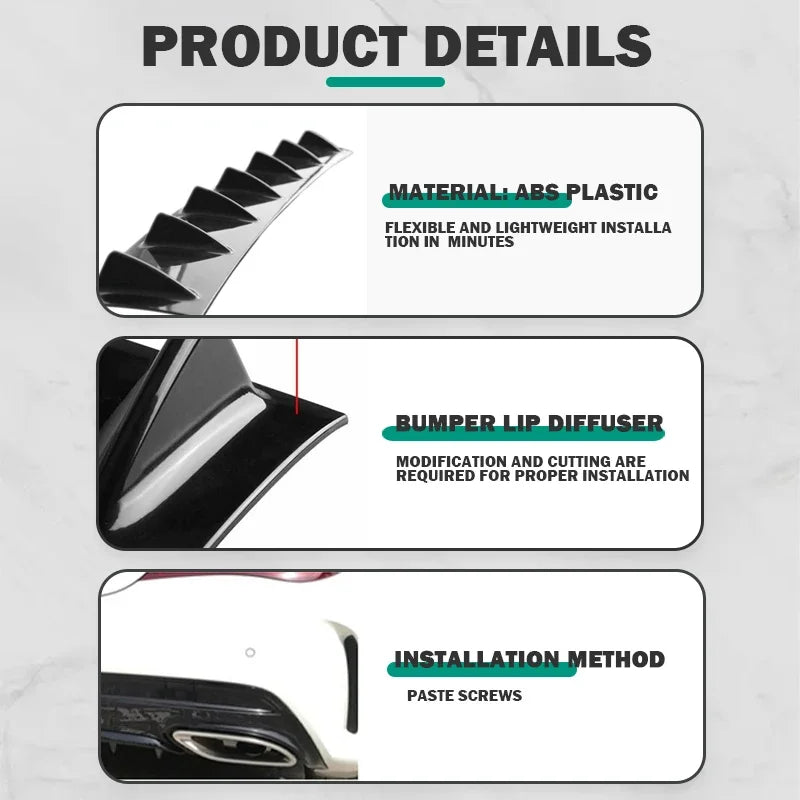 Rear Bumper Diffuser